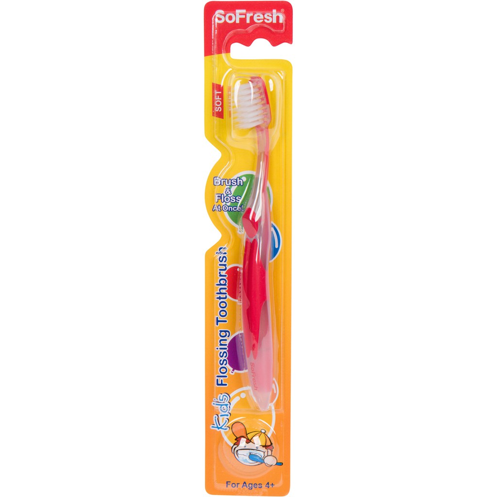 toothbrush that brushes and flosses at the same time