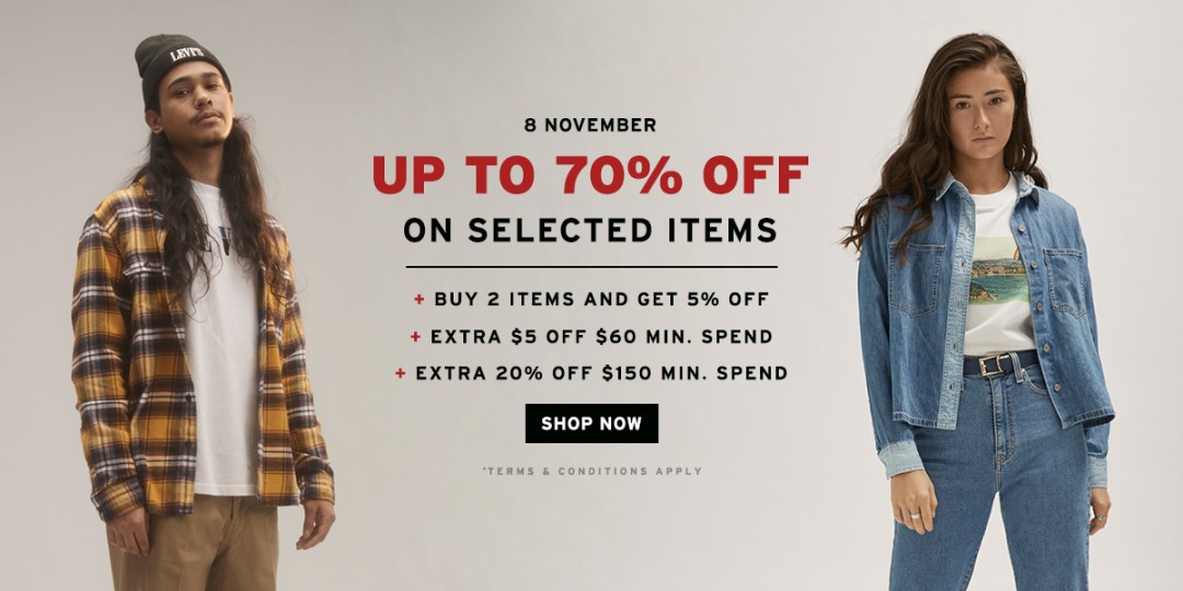 Levi's Official Store, Online Shop Shopee Singapore