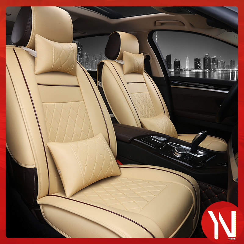 Car Seat Cushion Comfortable Breathable Four Season Car Seat Universal Non Slip Backrest Seat Cover Comfortable Luxury Premium Car Seat Cover Car Seat Perodua Proton Shopee Singapore