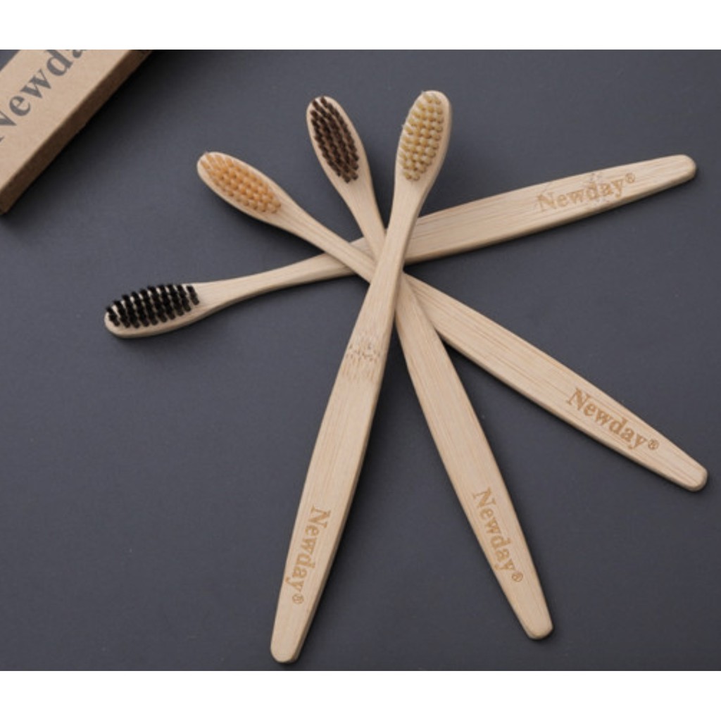 zero waste bamboo toothbrush