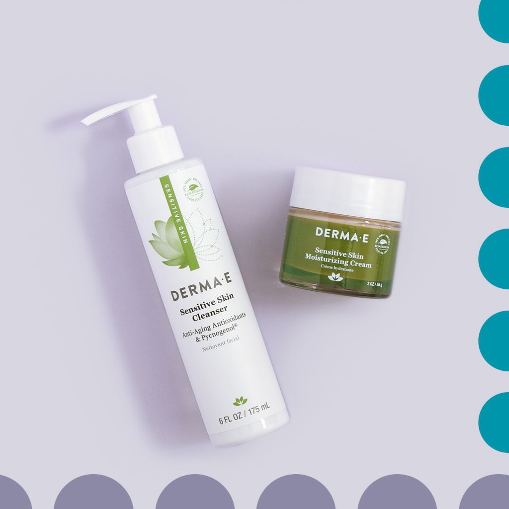 derma e sensitive skin cleanser
