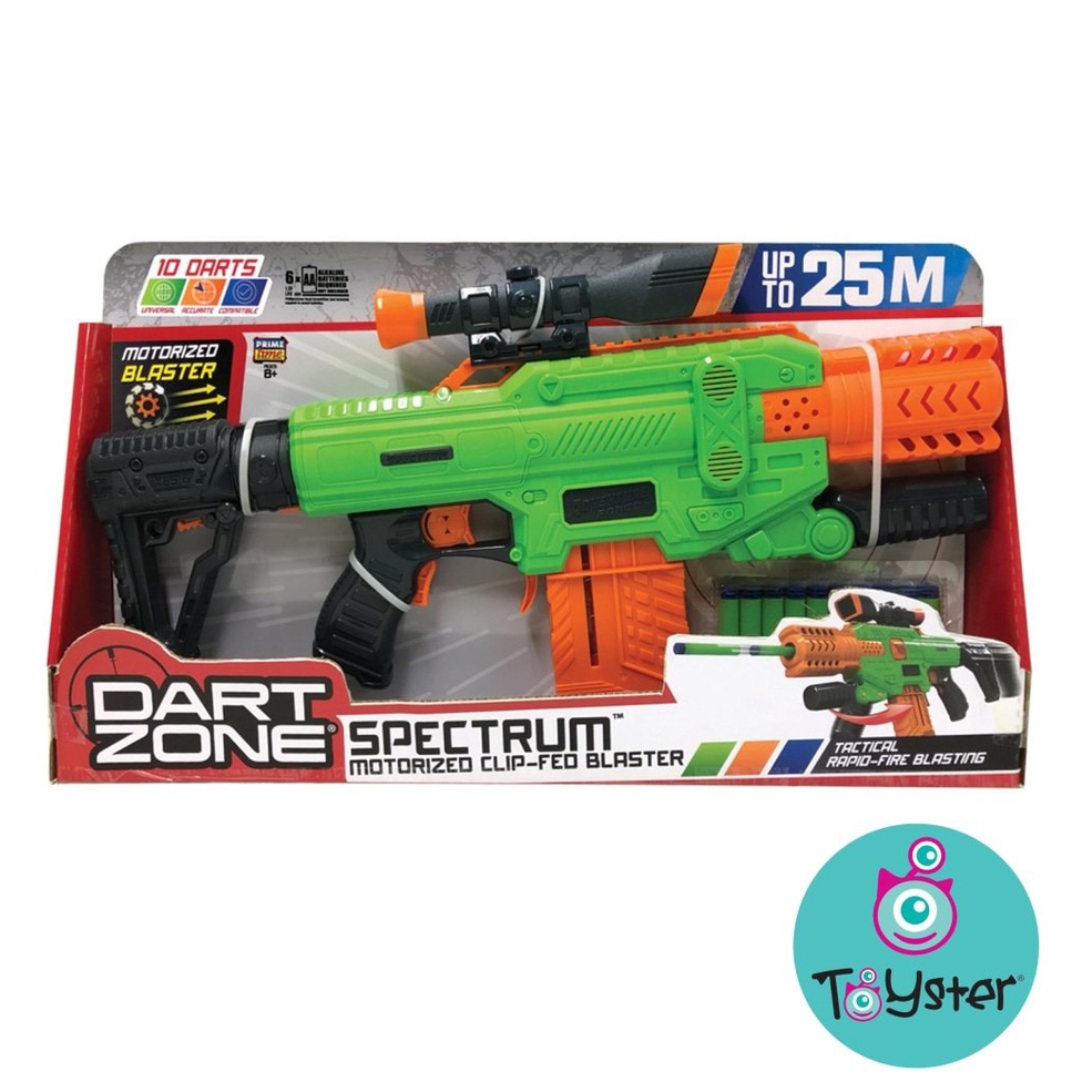 Dart Zone Spectrum Motorized Clip-Fed 