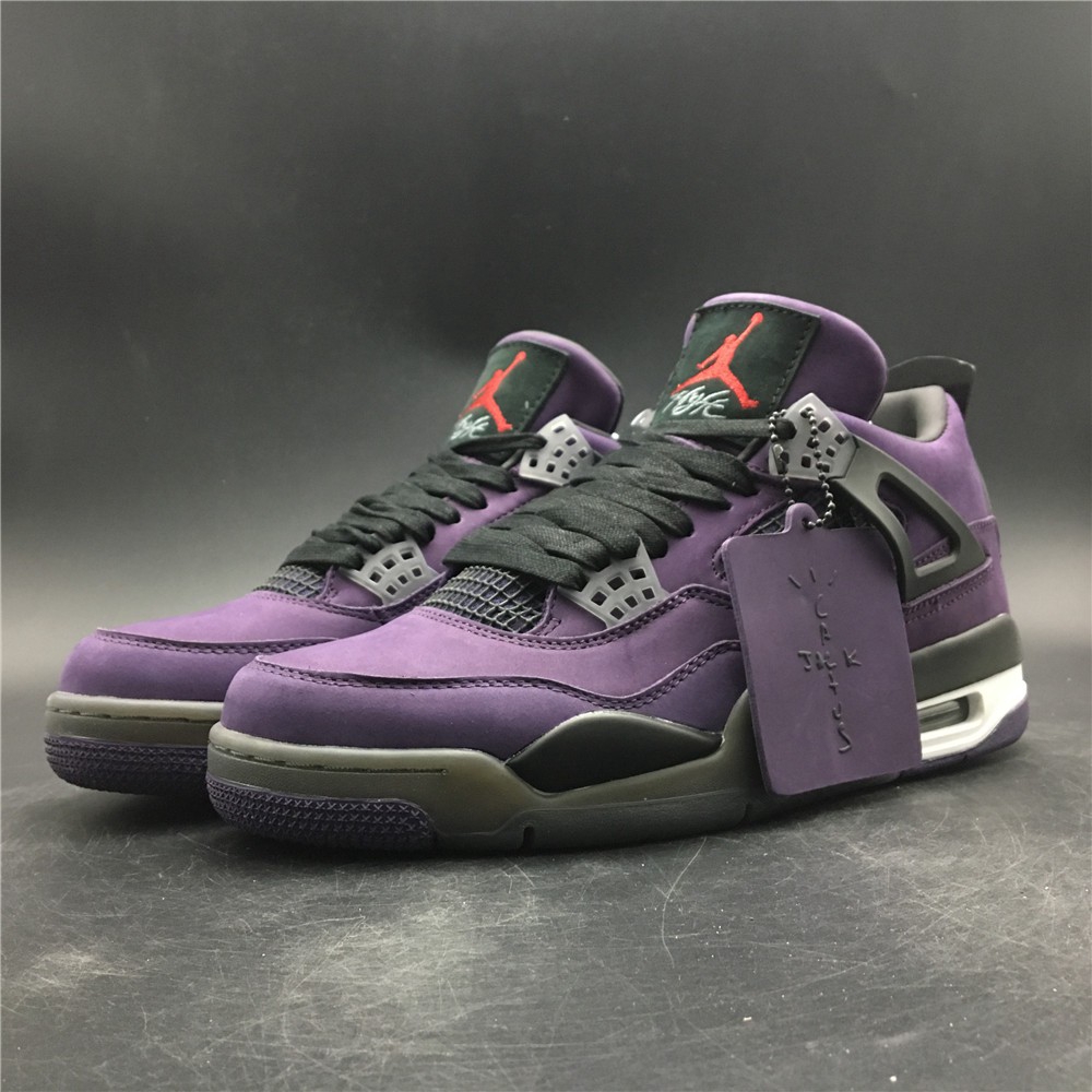 jordan 4 retro travis scott purple