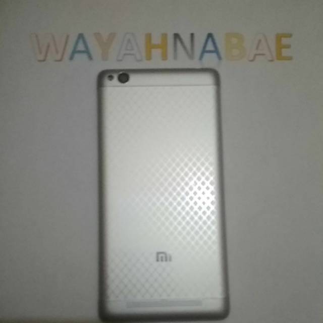 Backdoor Back Cover Back Cover Xiaomi Redmi 3 Silver Shopee Singapore