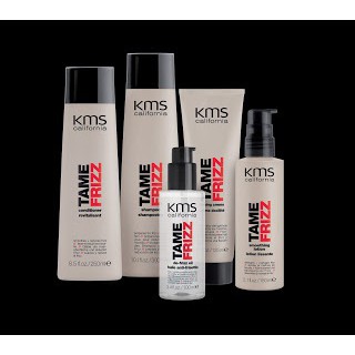 Kms California Tame Frizz Shampoo Conditioner Smoothing Lotion Shopee Singapore