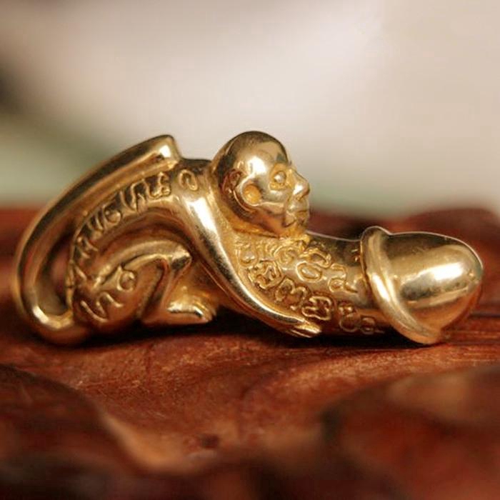 Lucky Ornament Mini Brass Rat Pendant Amulet Statue Home Brass Fetish Zodiac 