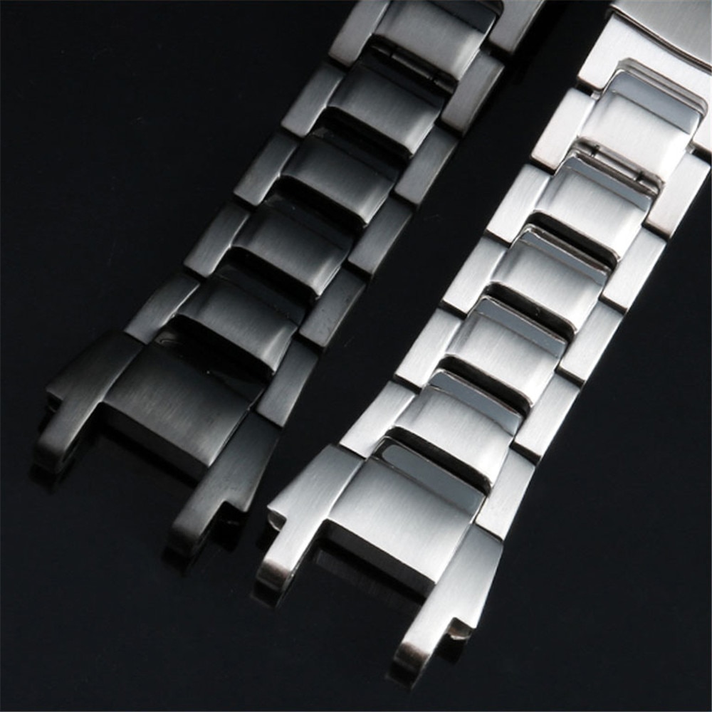 Stainless Steel Replacement Watch Band Strap for Casio G-Shock MTG-B1000 Men Matte Metal Solid Watchband Bracelet Access