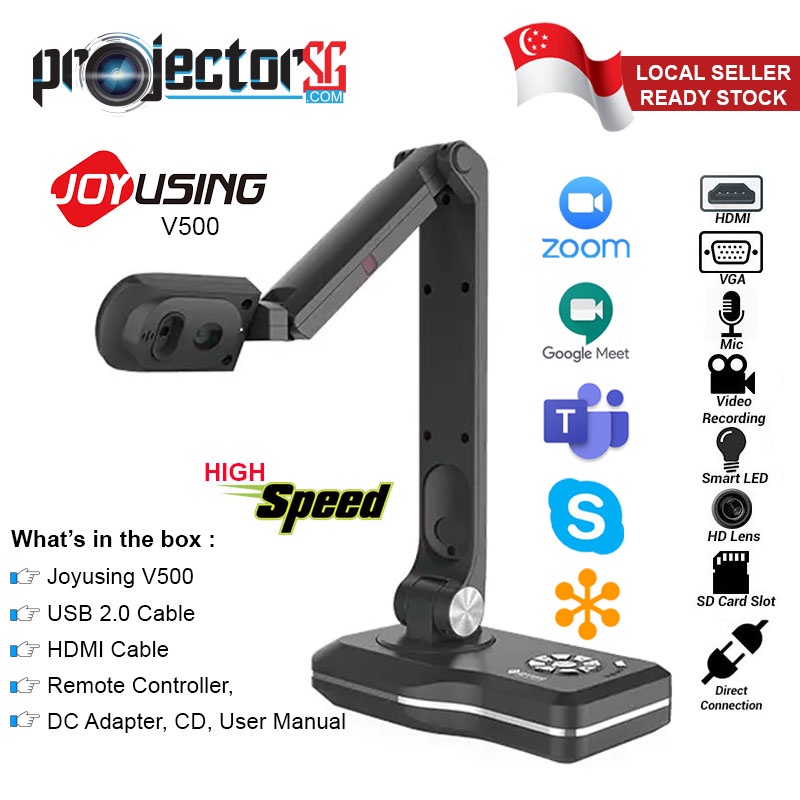 ORIGINAL Joyusing Visualizer V500 Visualiser V500 Document Camera
