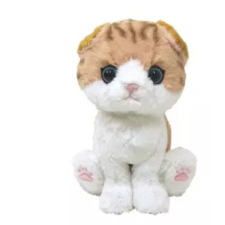 Sunlemon Cat Soft Toy Kitten Scottish Fold Plushie 14cm. 100% Original ...