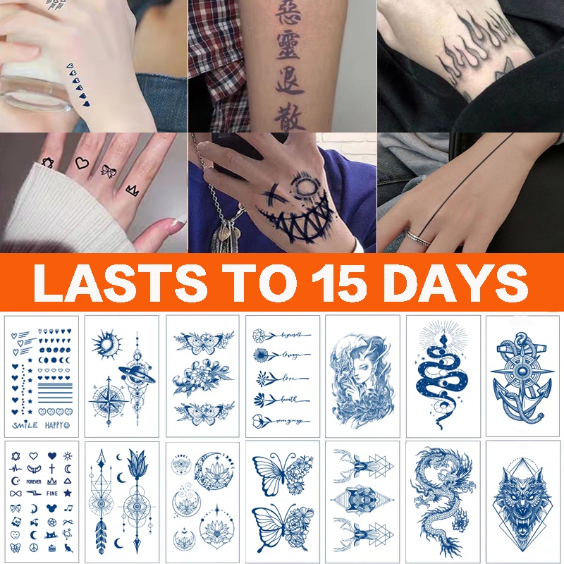 【COCO Magic Tattoo】Lasts 15 days ；18cm*11cm；tattoo sticker waterproof ...