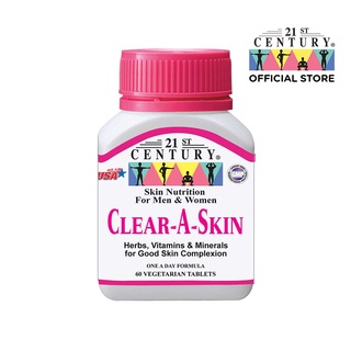 Image of 21st Century Clear-A-Skin 60 Vegetarian Tablets (formerly known as Anti-Acne)
