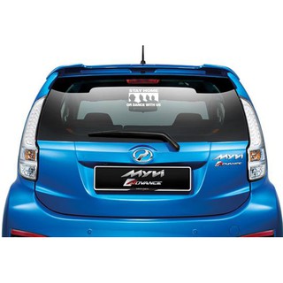 STAY HOME OR DANCE WITH US STICKER MYVI VIOS CITY CIVIC 
