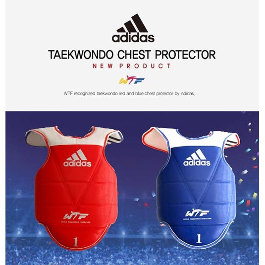 adidas taekwondo chest guard