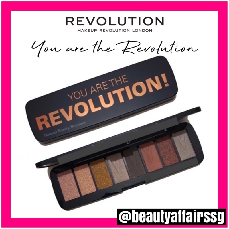 Makeup Revolution You Are The Revolution Eyeshadow Palette Shopee Singapore
