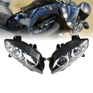 Motorcycle Front Headlight clear Head Lamp Assembly For Yamaha YZF R1 2007-2008 