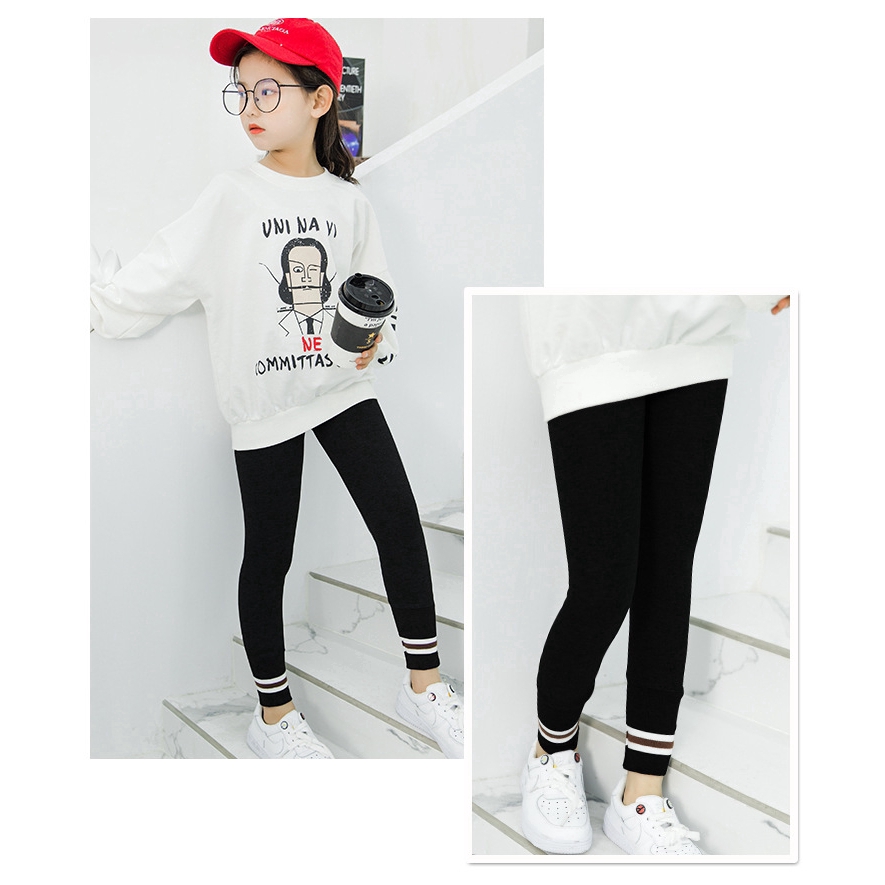 Girls' leggings, spring and autumn new style girls' casual wear thin baby clothes