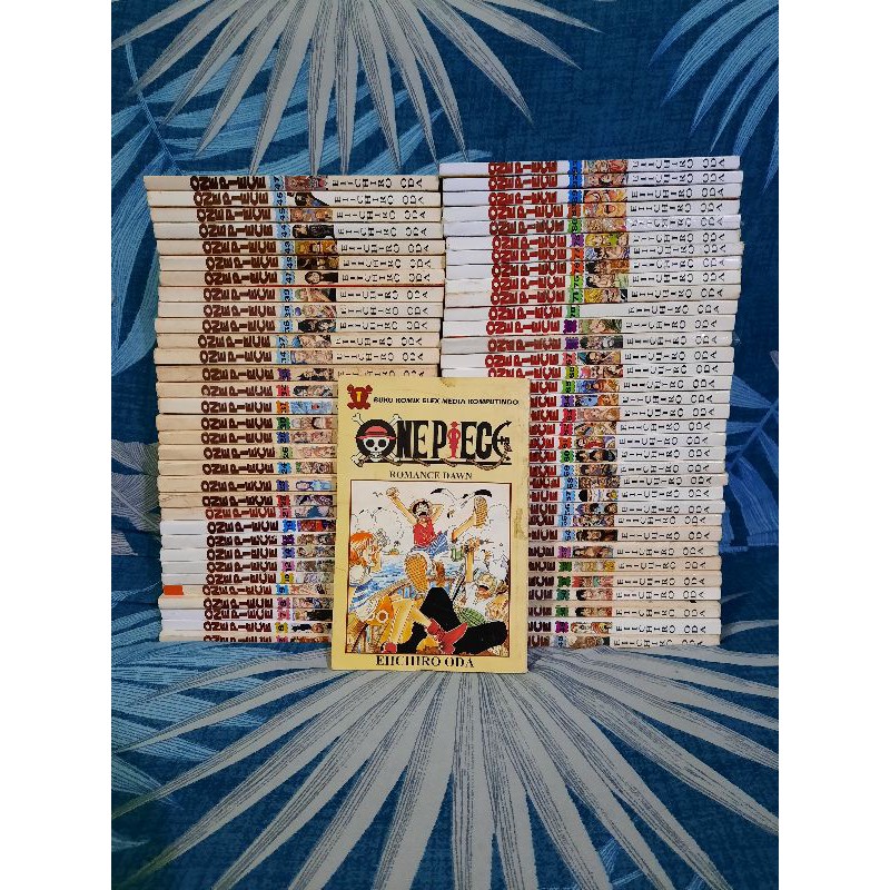 One Piece Comics Book Retail Complete Unit Shopee Singapore