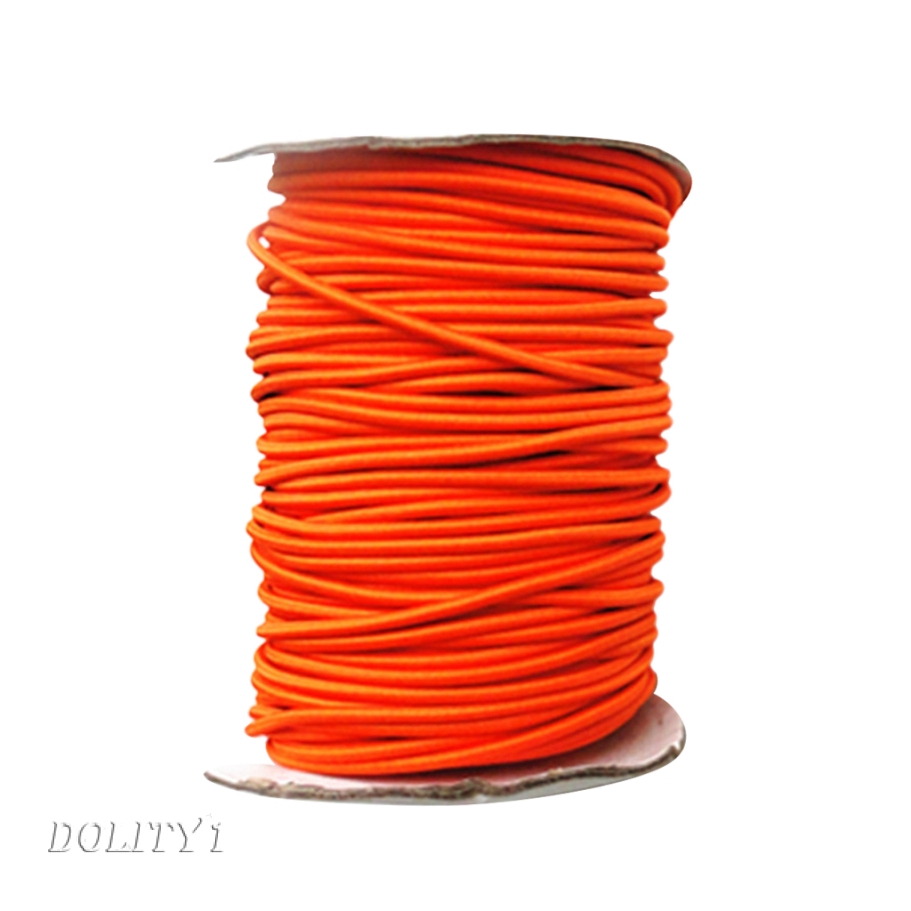 3mm x 5 Meters Elastic Bungee Rope Shock Cord Tie Down DIY for Kayak Boat 