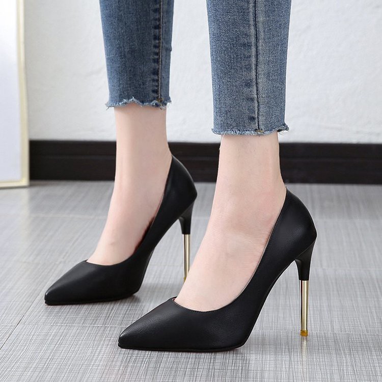 wide foot high heels