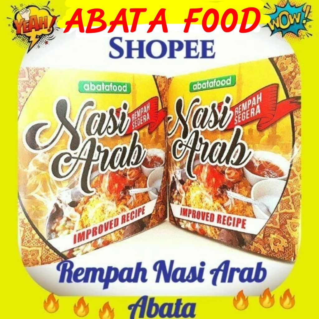 Rempah Nasi Arab Mandy Abata Item To Grab Shopee Singapore