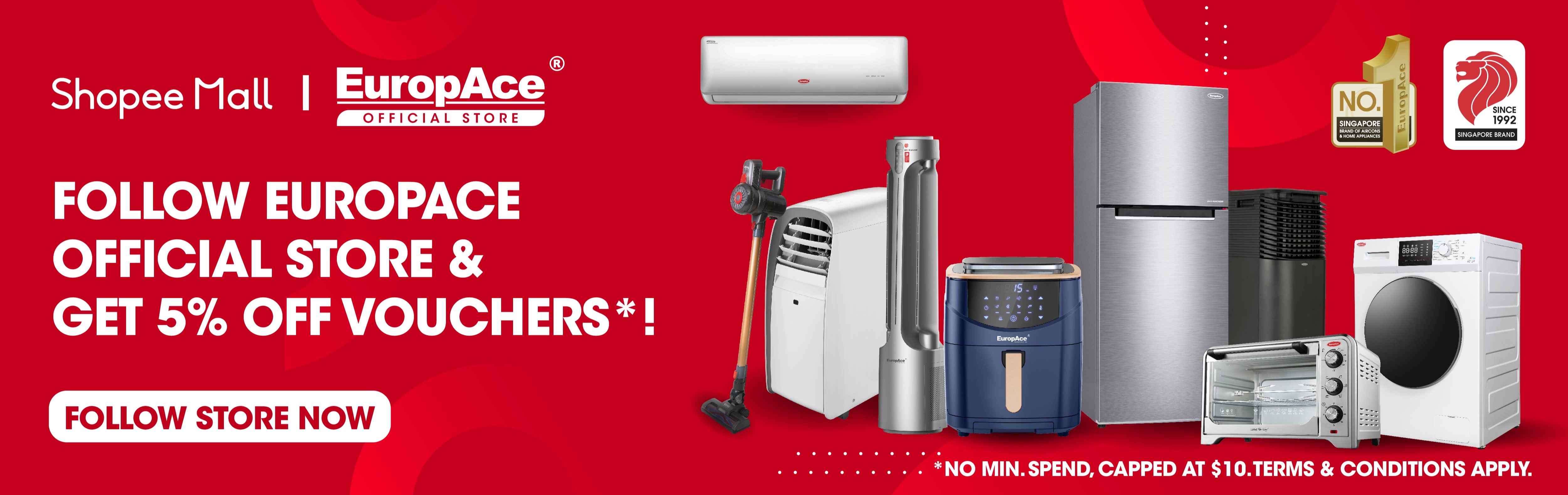 EuropAce Official Store, Online Shop Oct 2022 Shopee Singapore