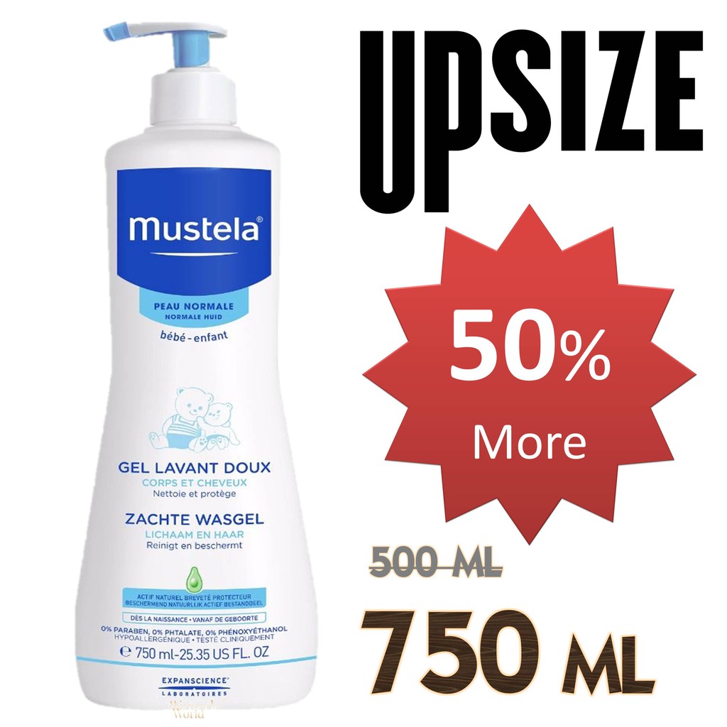 mustela cleansing gel price