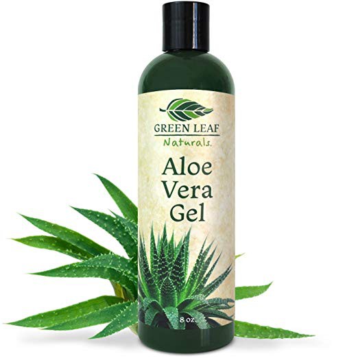 Green Leaf Naturals Organic Aloe Vera Gel Pure Daily Moisturizer
