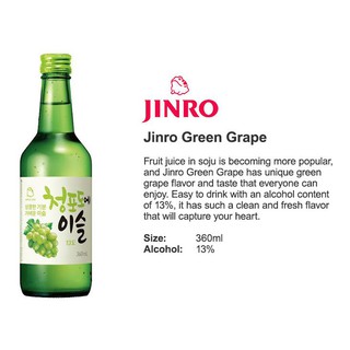 FLAVOURED SOJU - Bundle of 3 Bottles x 360ML - Shopee Singapore