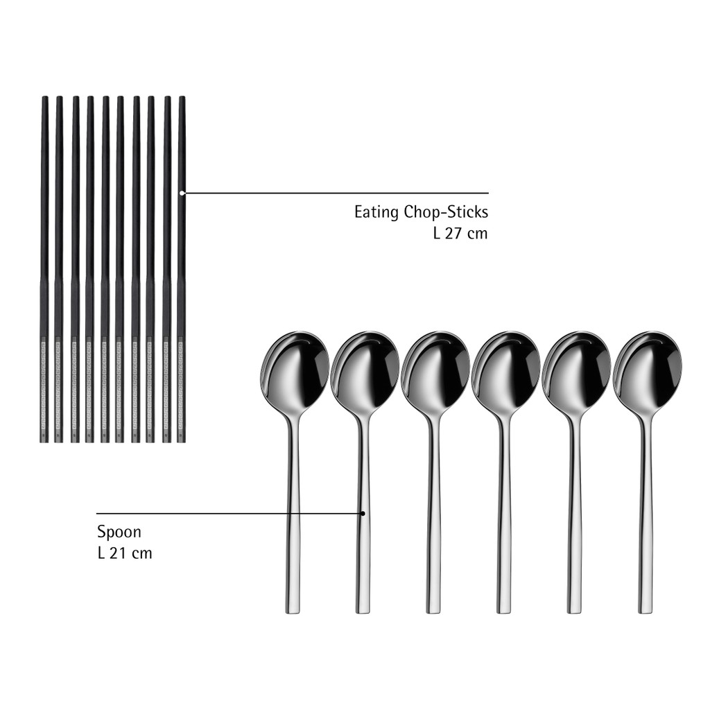 WMF Pair of Eating Chop-Sticks 1294026200 | Shopee Singapore