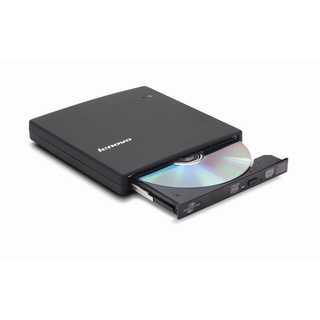 Lenovo Ultra Slim USB External CD/DVD Drive with integrated 2-Port USB HUB ( Separate Power Not Required)