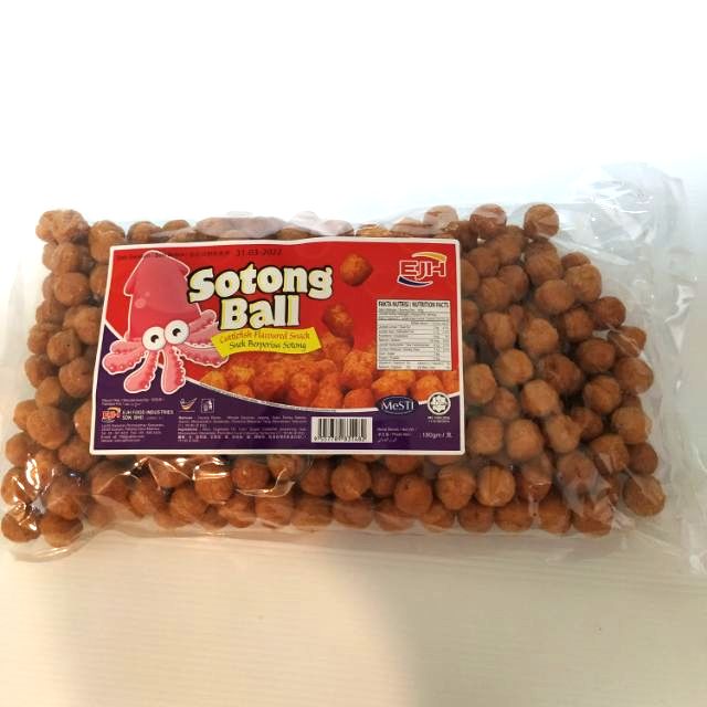 Sotong ball cuttlefish flavor snack 360gm halal food ...