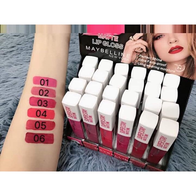 Super Stay Lip Gloss Matte Ink 24pcs Set