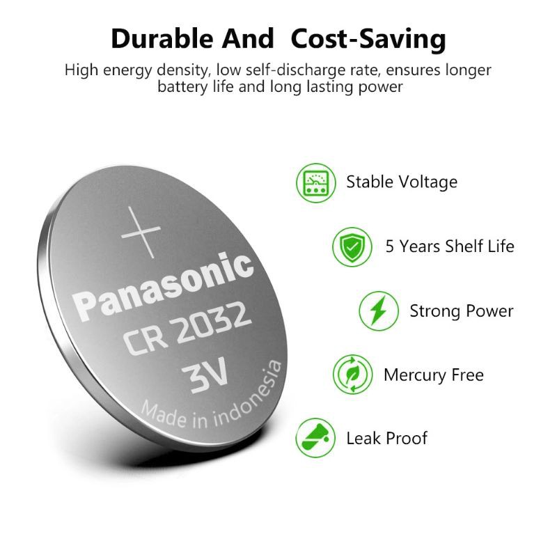  Panasonic CR2032 CR2025 CR2016 battery Batteries Button Cell 2032 2025 2016