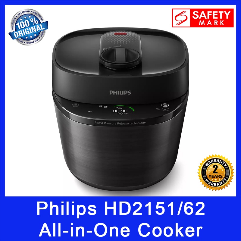 Philips HD2151/62 AllinOne Cooker Pressurized. HD2151. 5L Capacity
