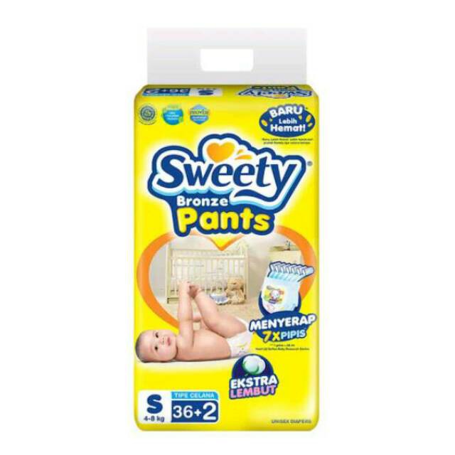 pampers sweety bronze