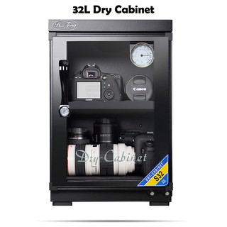 32L Dry Cabinet Box Control Humidity, Come With Hygrometer For Camera & Lens