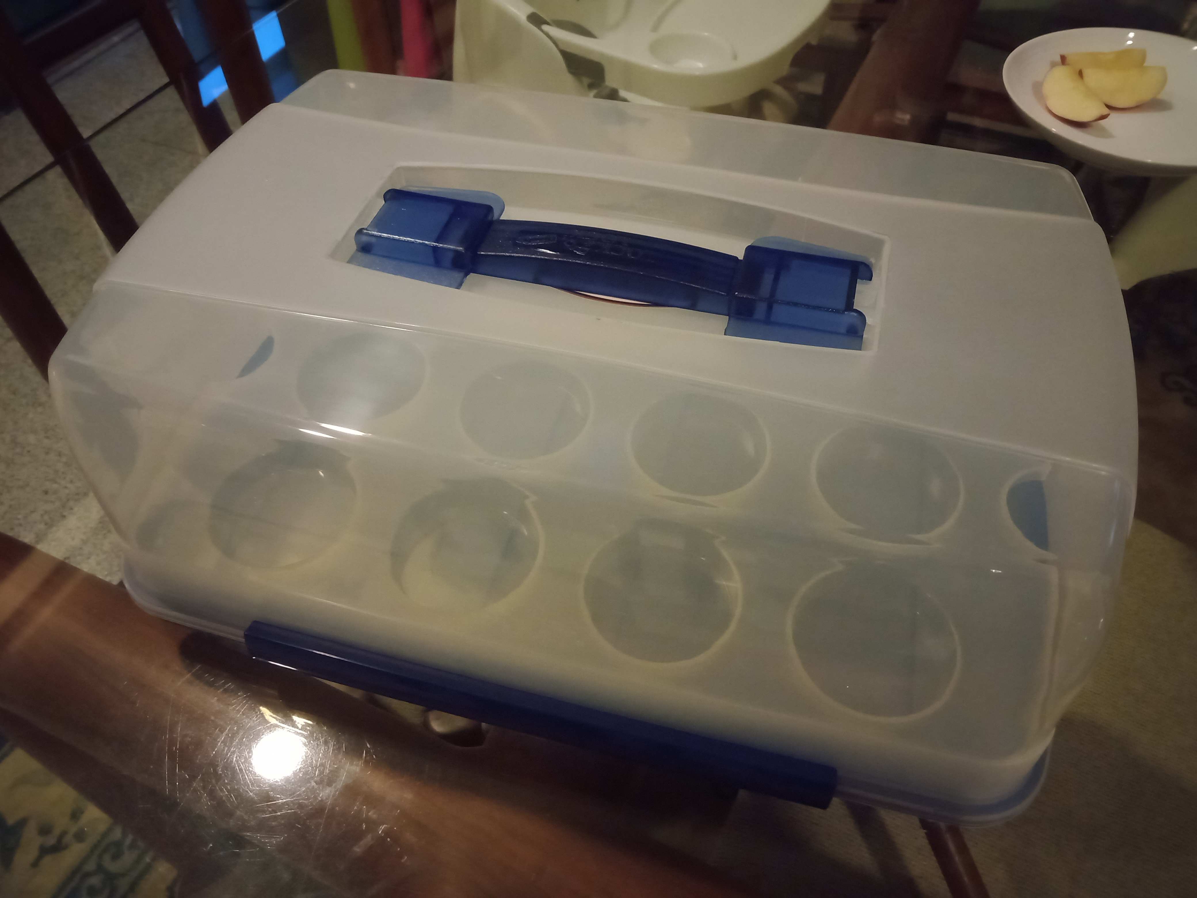 Lock & Lock Cake Storage Box With Cupcake Tray (HLS104B) Shopee