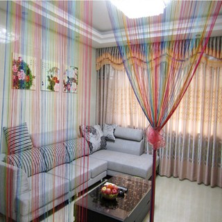 Home String Line Curtain Divider Valance Curtain #4