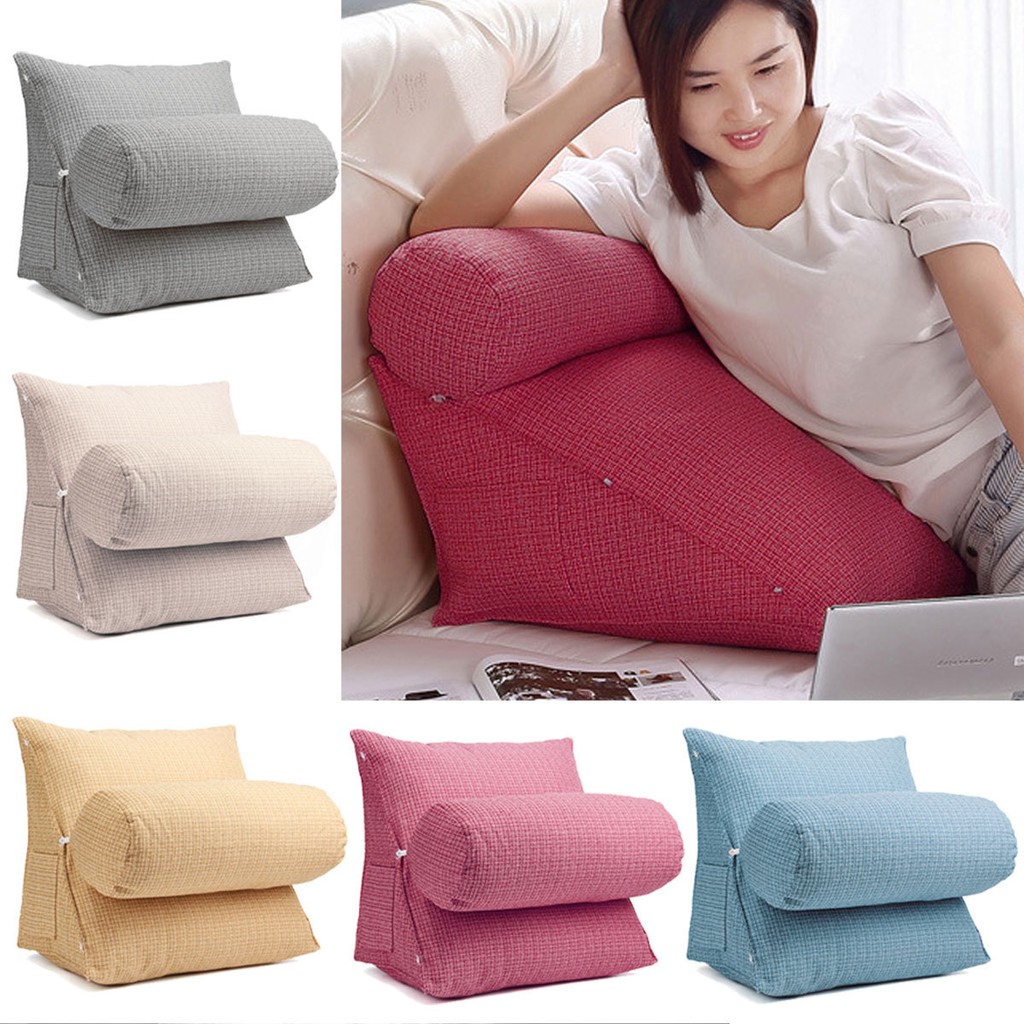 Big Adjustable Sofa Bed Chair Office Rest Neck Support Back Wedge