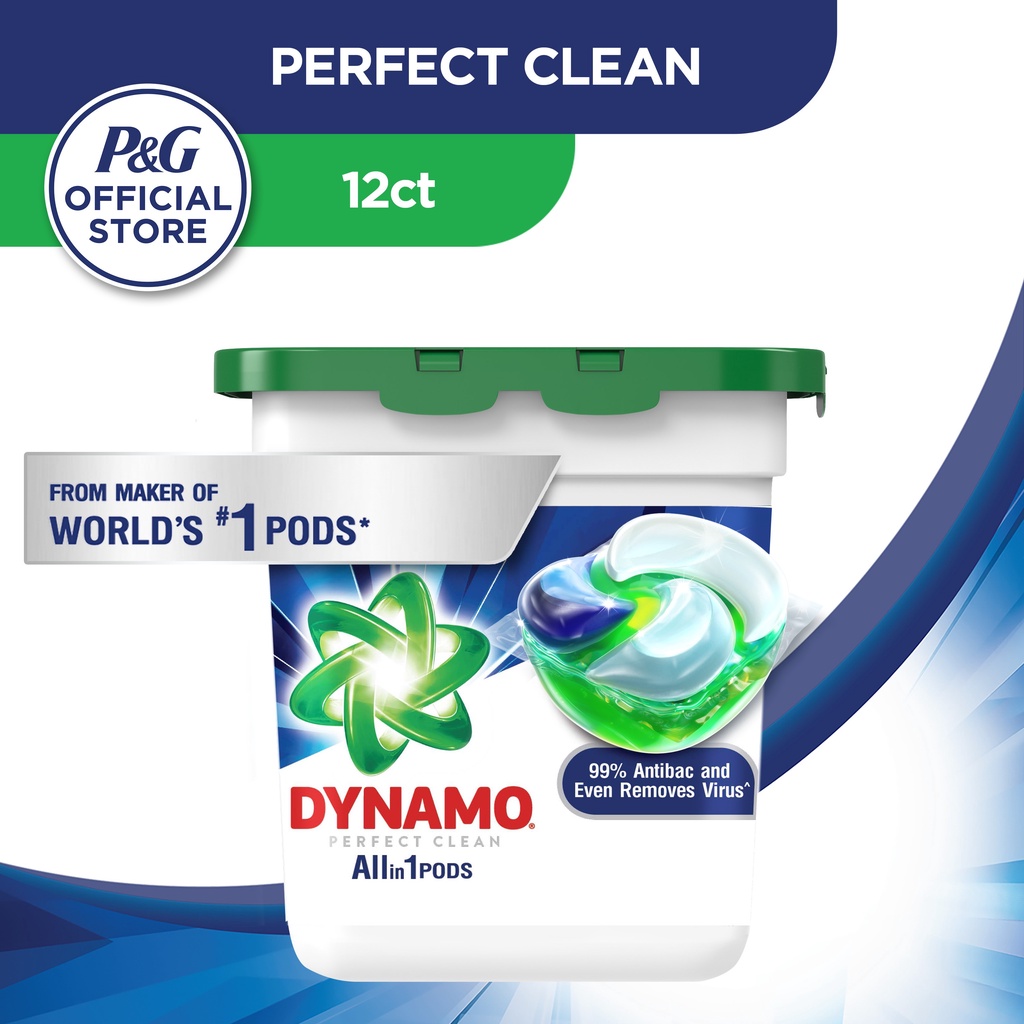 Dynamo Perfect Clean Laundry Pods 12s Shopee Singapore