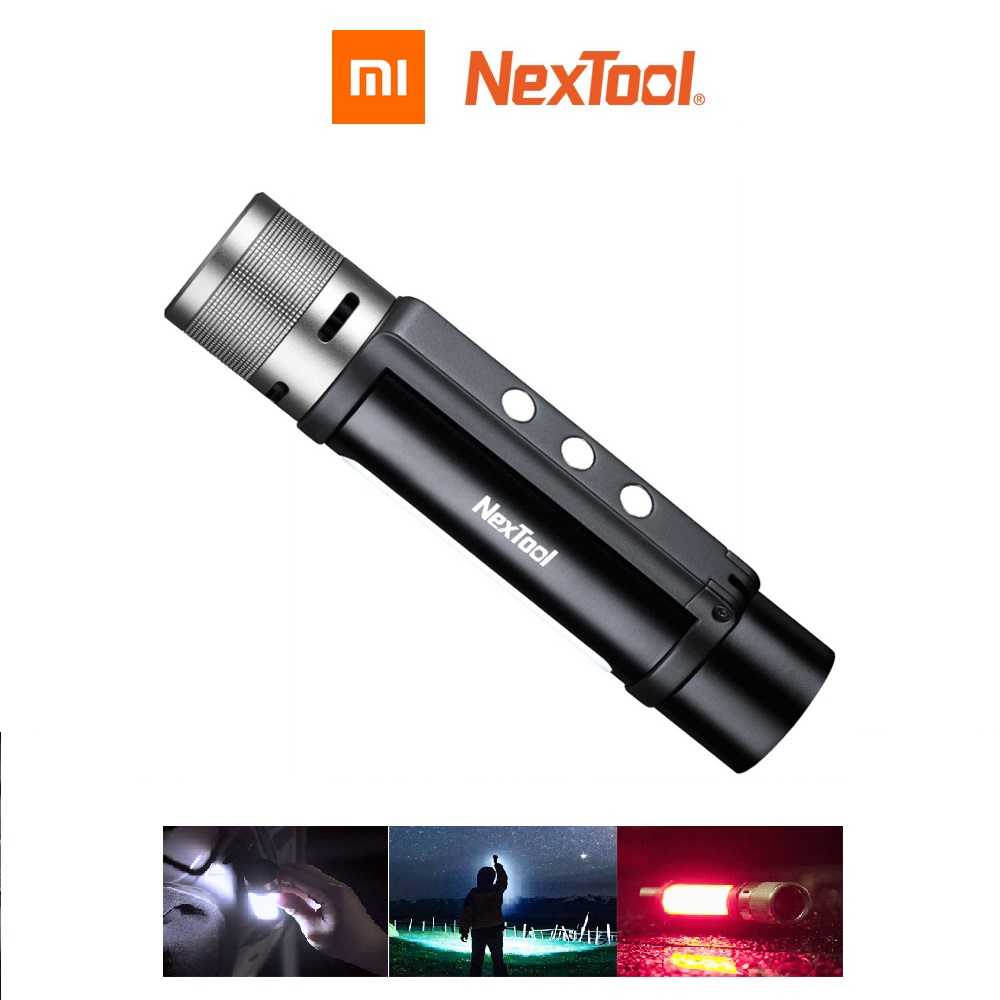 Фонарь с функцией зажигалки xiaomi nextool lightning safety survival stick black