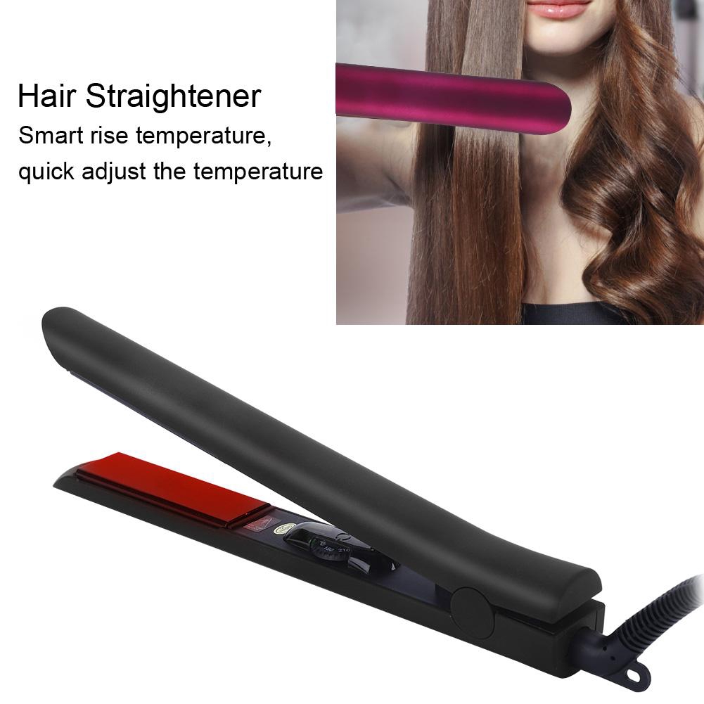 4 Types Professional Hair Straightener Curler Dual Use