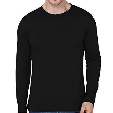 Ready Stock Plain T Shirts 100 Cotton T Shirt Black Long Sleeve Unisex T Shirt Kosong Hitam Lengan Panjang Shopee Singapore