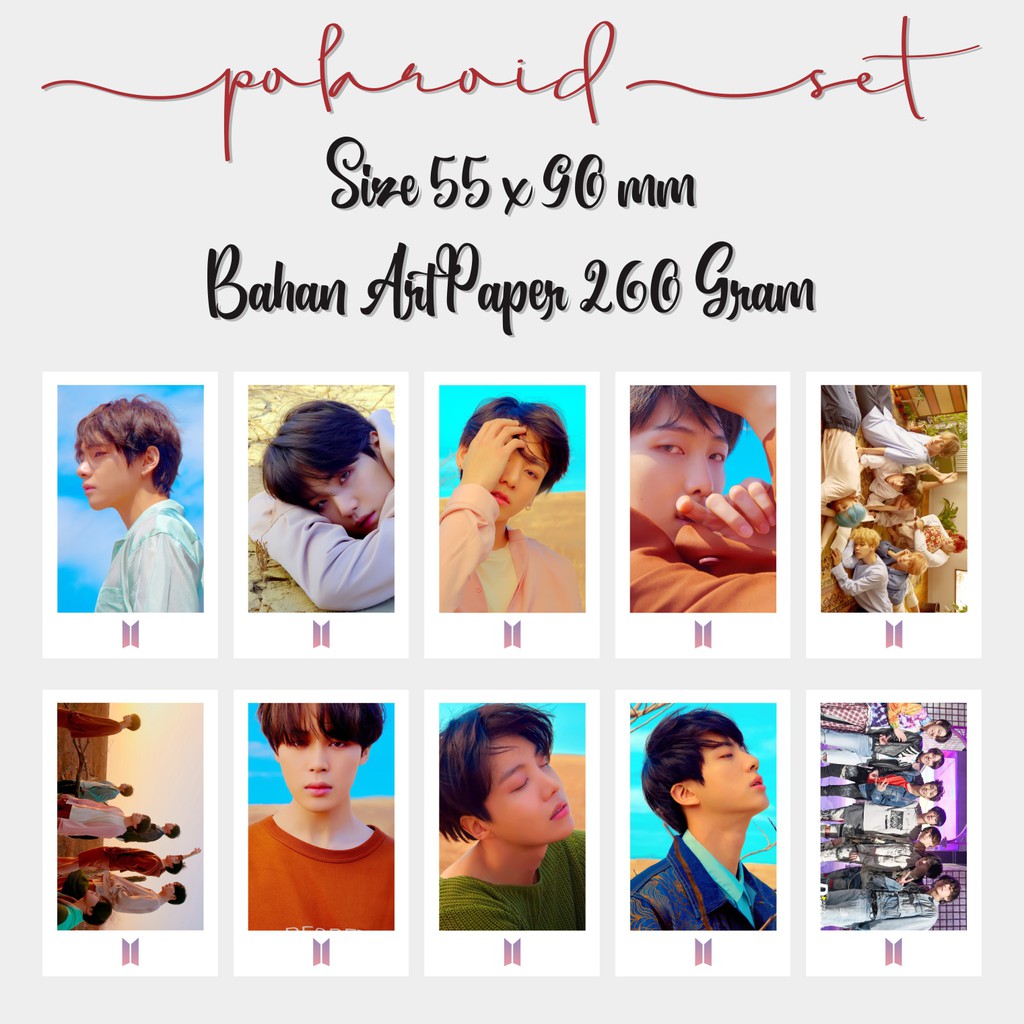 Kpop Kpop Bts Love Yourself Tear Photocard Polaroid Photocard