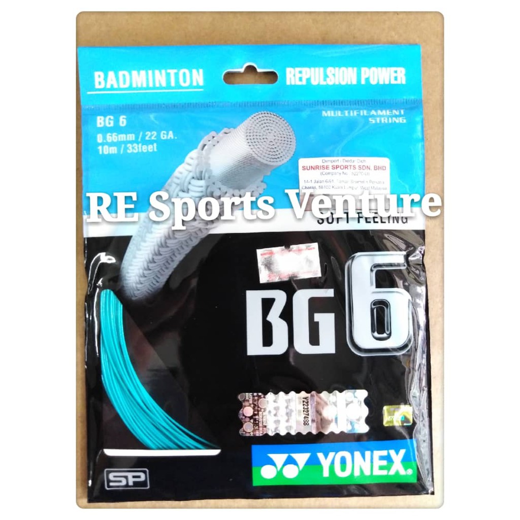 bg6 yonex