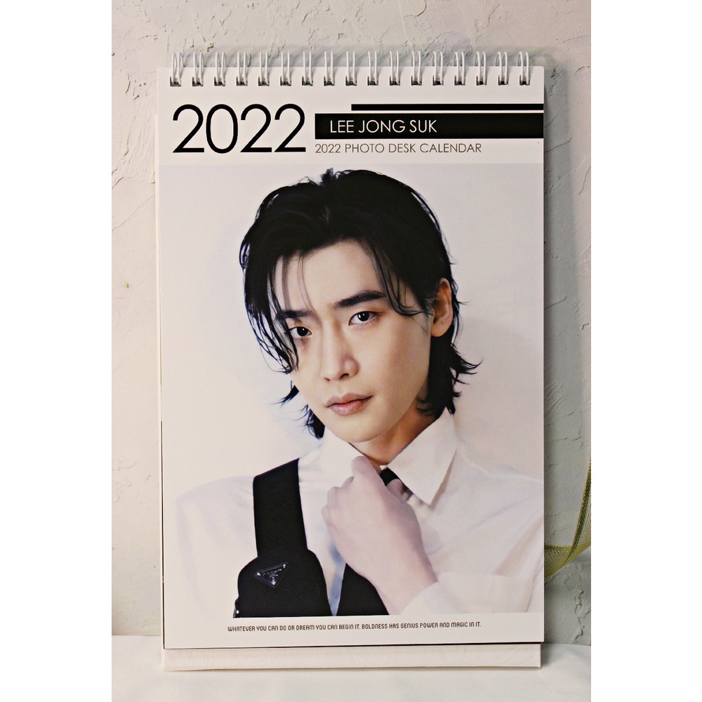 Lee University Calendar 2022 2023 Kdrama Lee Jong Suk Goods 2022~2023 Double-Sided Desk Calendar | Shopee  Singapore