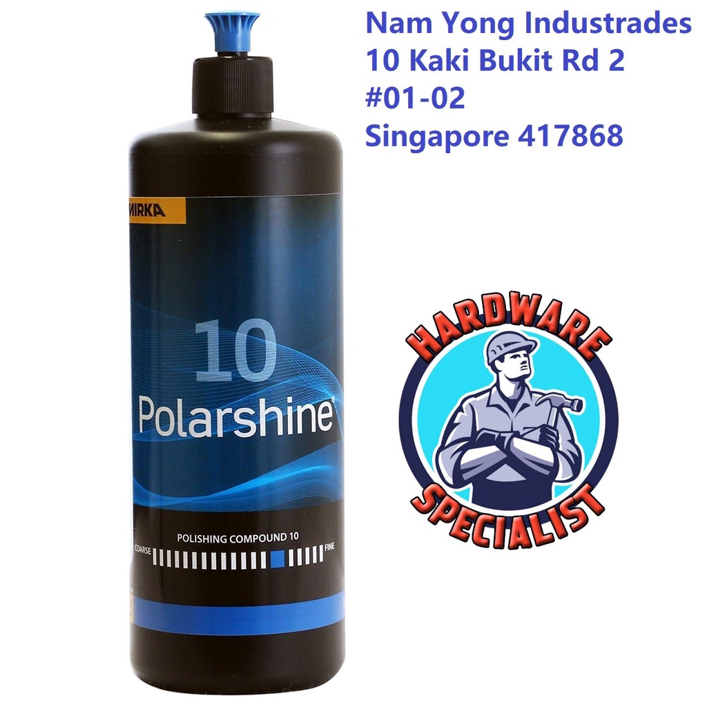 Mirka Polarshine 10 Polishing Compound 1L / Car Polishing Compound
