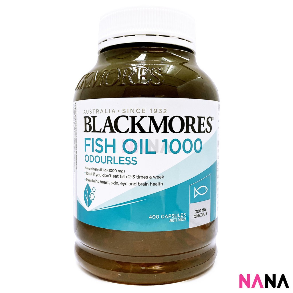 Blackmores Odourless Fish Oil 1000mg 400cap Singapore