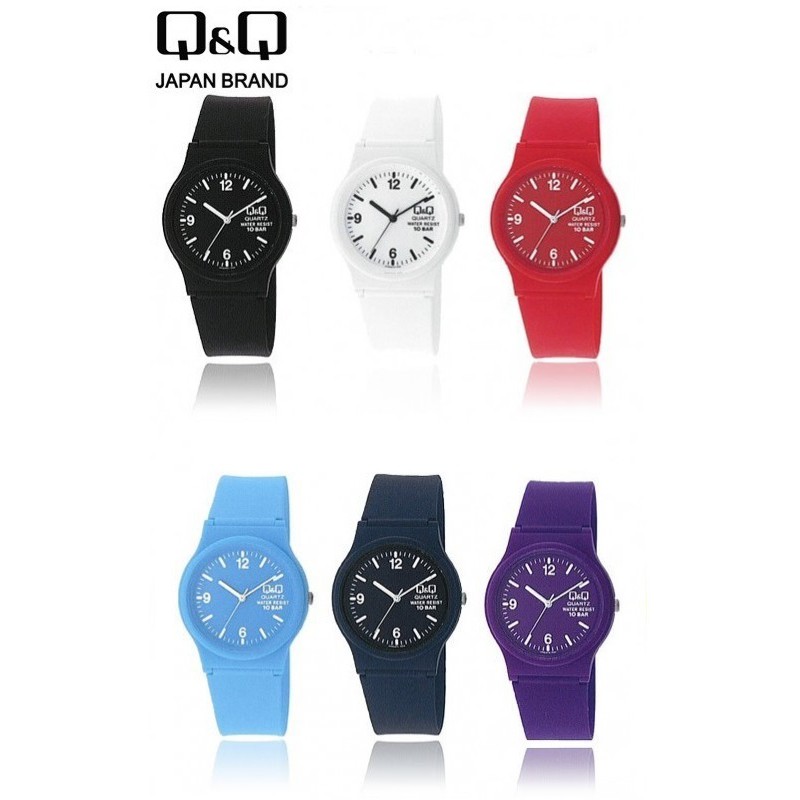 Q Q Original Women S Rubber Strap Watches Vp46j011 016y Shopee Singapore