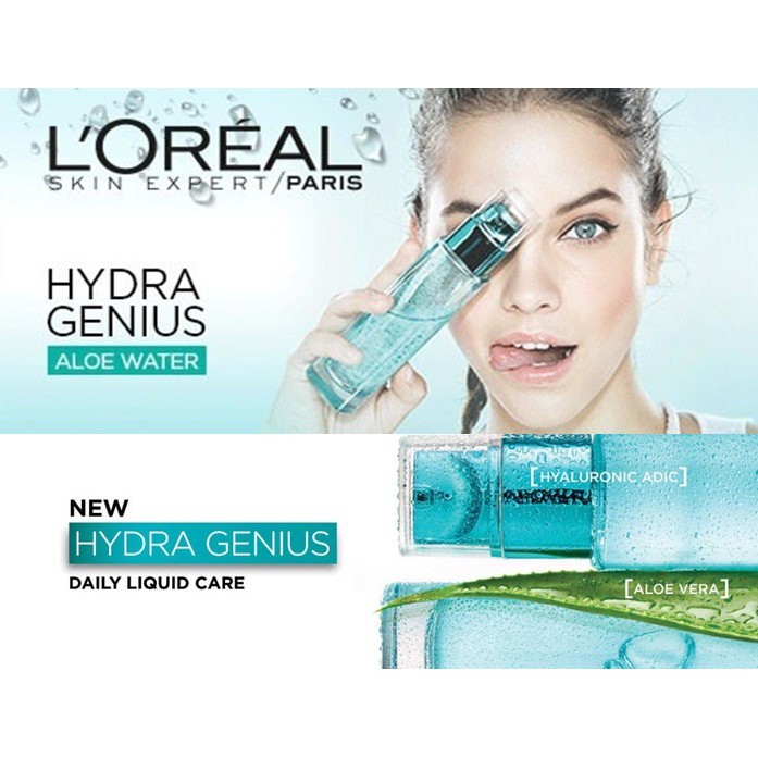 loreal aloe vera hydra genius